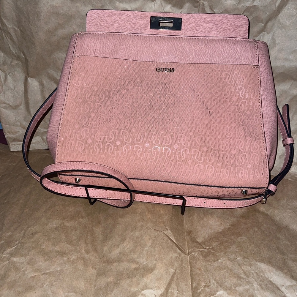 Orange Croc-Embossed Tote Bag - Picture 2 of 9